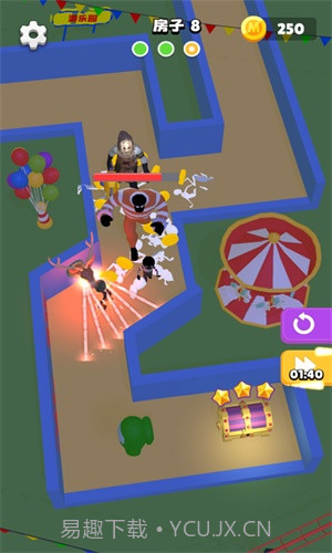 闹腾房子游戏截图2