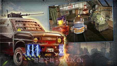 狂野卡车撞僵尸截图2 狂野卡车撞僵尸截图2