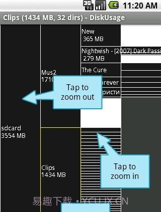 磁盘详情 DiskUsage截图3
